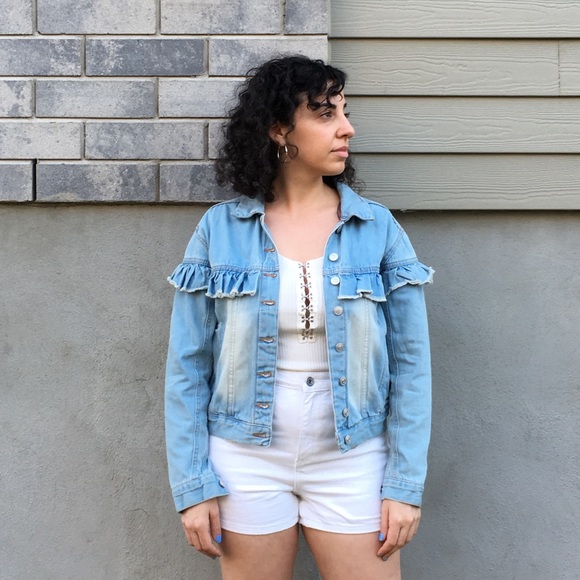 Size Medium brand new jean jacket - Picture 2 of 4